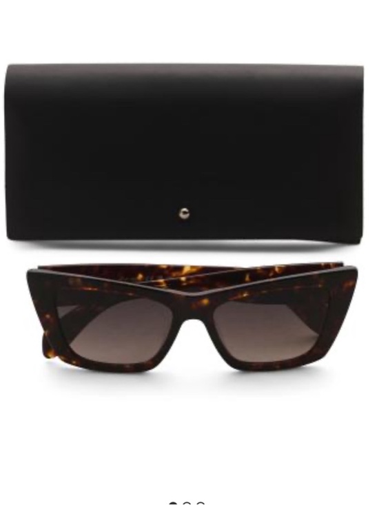 rag & bone Accessories - rag & bone Tortoiseshell Cat-Eye Sunglasses with Black Case
